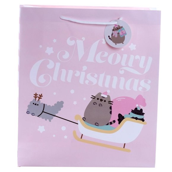 Pusheen Cat Christmas Holidays Gift Bag (Set of 2) - Picture 2 of 2